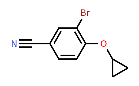 CAS 1243367-91-0 | 3-Bromo-4-cyclopropoxybenzonitrile