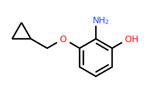CAS 1243367-92-1 | 2-Amino-3-(cyclopropylmethoxy)phenol