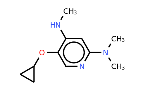CAS 1243368-01-5 | 5-Cyclopropoxy-N2,N2,N4-trimethylpyridine-2,4-diamine
