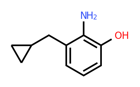 CAS 1243368-02-6 | 2-Amino-3-(cyclopropylmethyl)phenol