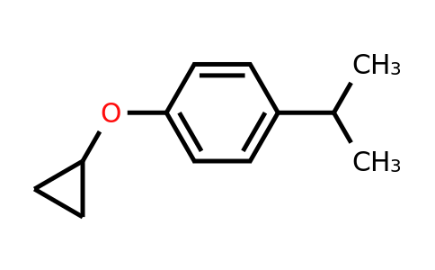 CAS 1243368-13-9 | 1-Cyclopropoxy-4-(propan-2-YL)benzene