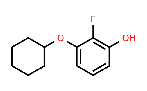 CAS 1243368-14-0 | 3-(Cyclohexyloxy)-2-fluorophenol