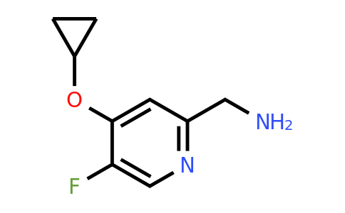 CAS 1243368-25-3 | (4-Cyclopropoxy-5-fluoropyridin-2-YL)methanamine
