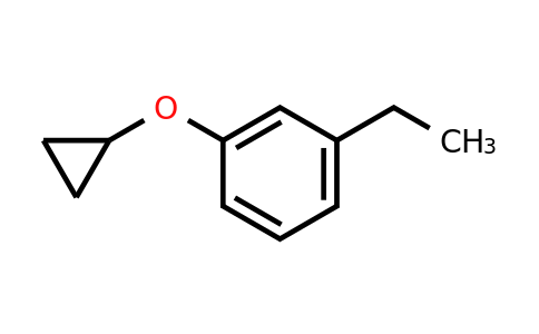 CAS 1243368-37-7 | 1-Cyclopropoxy-3-ethylbenzene