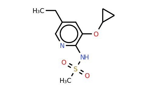 CAS 1243368-38-8 | N-(3-cyclopropoxy-5-ethylpyridin-2-YL)methanesulfonamide