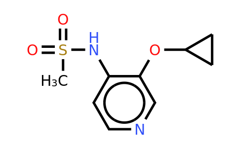 CAS 1243368-40-2 | N-(3-cyclopropoxypyridin-4-YL)methanesulfonamide