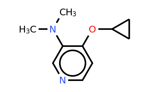 CAS 1243368-41-3 | 4-Cyclopropoxy-N,n-dimethylpyridin-3-amine