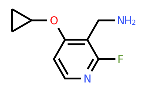 CAS 1243368-54-8 | (4-Cyclopropoxy-2-fluoropyridin-3-YL)methanamine