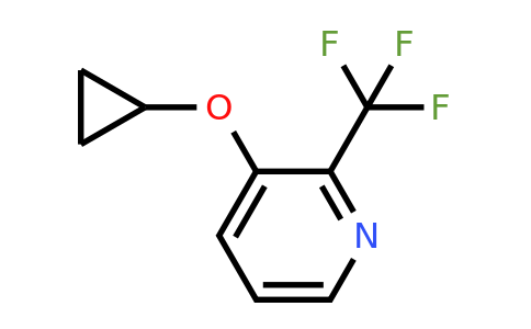 CAS 1243368-61-7 | 3-Cyclopropoxy-2-(trifluoromethyl)pyridine