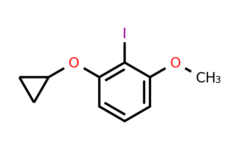 CAS 1243368-62-8 | 1-Cyclopropoxy-2-iodo-3-methoxybenzene