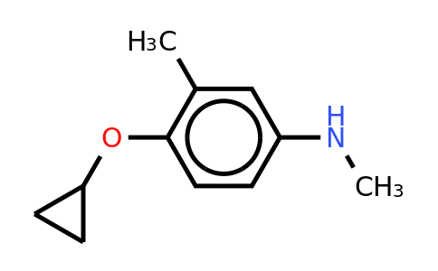 CAS 1243368-65-1 | 4-Cyclopropoxy-N,3-dimethylaniline