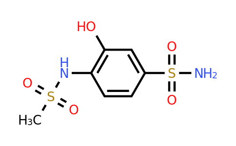 CAS 1243368-70-8 | 3-Hydroxy-4-(methylsulfonamido)benzenesulfonamide