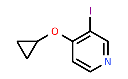 CAS 1243368-77-5 | 4-Cyclopropoxy-3-iodopyridine
