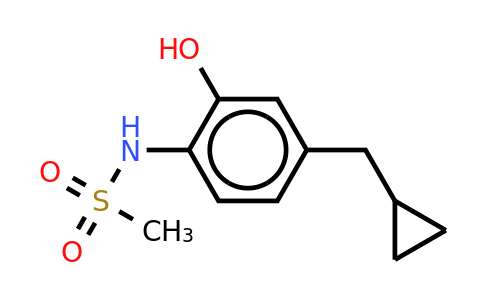 CAS 1243368-81-1 | N-(4-(cyclopropylmethyl)-2-hydroxyphenyl)methanesulfonamide