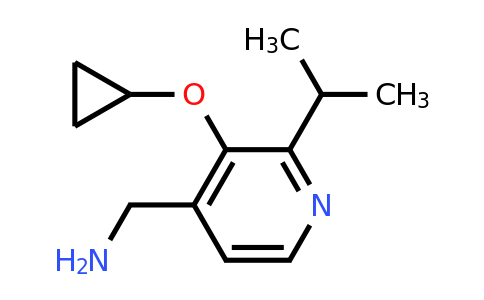CAS 1243368-97-9 | (3-Cyclopropoxy-2-isopropylpyridin-4-YL)methanamine