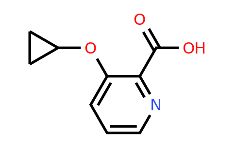 CAS 1243369-07-4 | 3-Cyclopropoxypicolinic acid