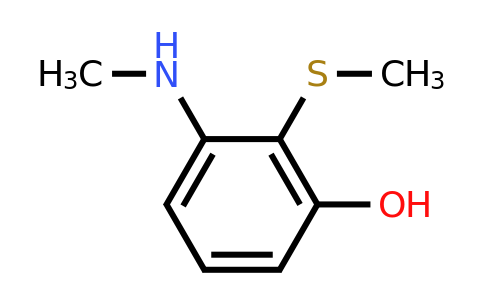 CAS 1243369-14-3 | 3-(Methylamino)-2-(methylsulfanyl)phenol