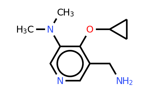 CAS 1243369-29-0 | 5-(Aminomethyl)-4-cyclopropoxy-N,n-dimethylpyridin-3-amine