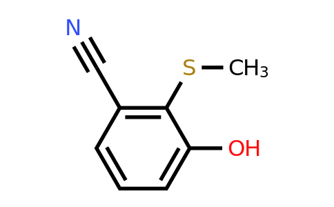 CAS 1243369-40-5 | 3-Hydroxy-2-(methylsulfanyl)benzonitrile