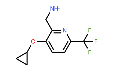 CAS 1243369-49-4 | (3-Cyclopropoxy-6-(trifluoromethyl)pyridin-2-YL)methanamine