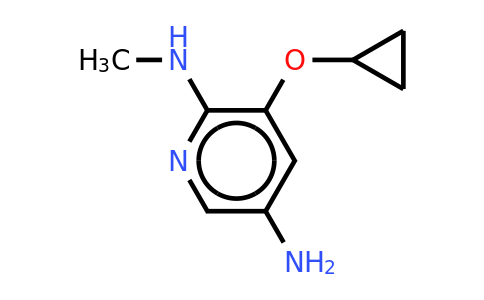 CAS 1243369-57-4 | 3-Cyclopropoxy-2-N-methylpyridine-2,5-diamine