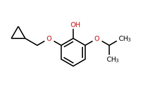 CAS 1243369-69-8 | 2-(Cyclopropylmethoxy)-6-isopropoxyphenol