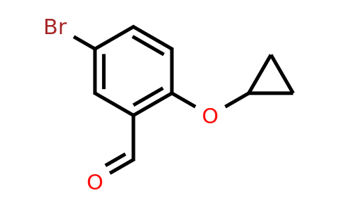 CAS 1243369-72-3 | 5-Bromo-2-cyclopropoxybenzaldehyde