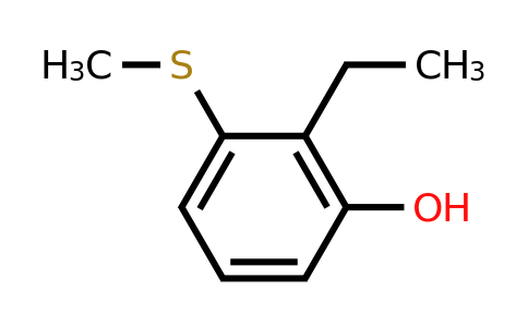 CAS 1243369-98-3 | 2-Ethyl-3-(methylthio)phenol