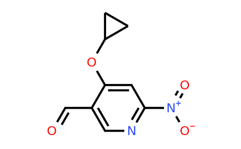 CAS 1243370-10-6 | 4-Cyclopropoxy-6-nitronicotinaldehyde
