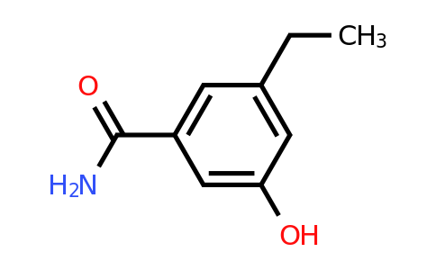 CAS 1243370-11-7 | 3-Ethyl-5-hydroxybenzamide