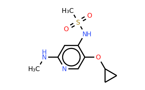 CAS 1243370-14-0 | N-(5-cyclopropoxy-2-(methylamino)pyridin-4-YL)methanesulfonamide