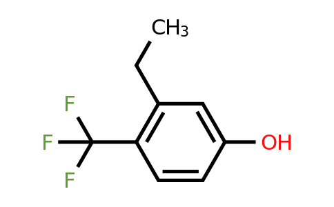 CAS 1243370-19-5 | 3-Ethyl-4-(trifluoromethyl)phenol