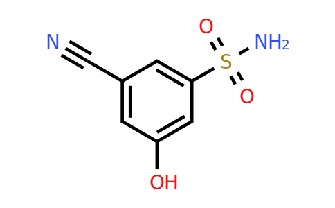 CAS 1243370-23-1 | 3-Cyano-5-hydroxybenzenesulfonamide