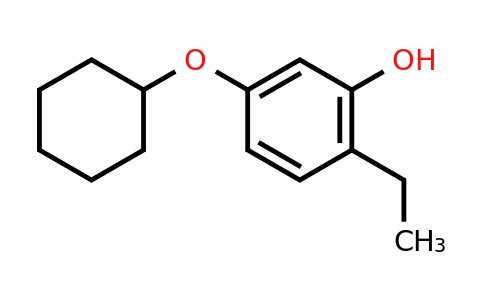 CAS 1243370-31-1 | 5-(Cyclohexyloxy)-2-ethylphenol