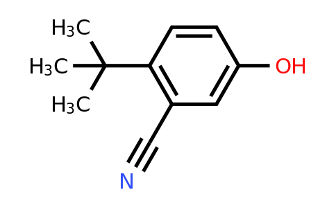 CAS 1243370-32-2 | 2-Tert-butyl-5-hydroxybenzonitrile