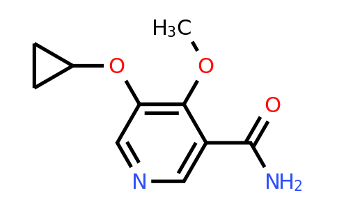 CAS 1243370-45-7 | 5-Cyclopropoxy-4-methoxynicotinamide