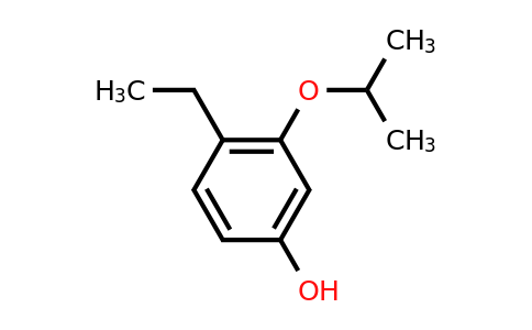 CAS 1243370-50-4 | 4-Ethyl-3-(propan-2-yloxy)phenol