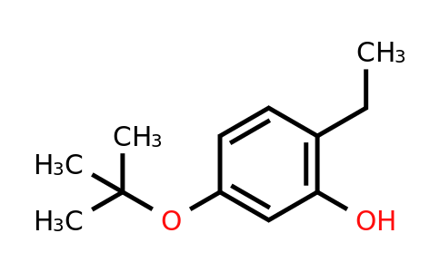 CAS 1243370-59-3 | 5-(Tert-butoxy)-2-ethylphenol