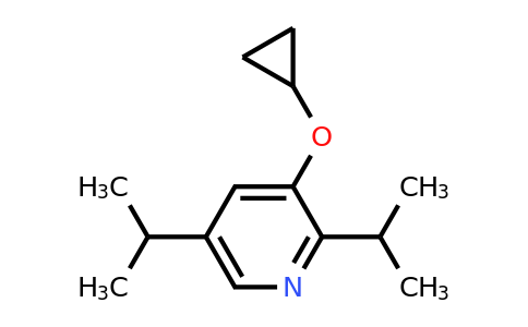CAS 1243370-70-8 | 3-Cyclopropoxy-2,5-diisopropylpyridine