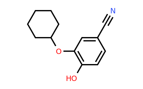 CAS 1243370-76-4 | 3-(Cyclohexyloxy)-4-hydroxybenzonitrile