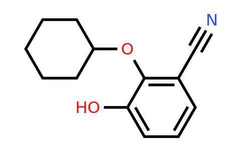 CAS 1243370-91-3 | 2-(Cyclohexyloxy)-3-hydroxybenzonitrile