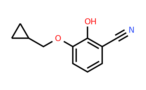 CAS 1243371-06-3 | 3-(Cyclopropylmethoxy)-2-hydroxybenzonitrile