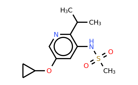 CAS 1243371-07-4 | N-(5-cyclopropoxy-2-isopropylpyridin-3-YL)methanesulfonamide