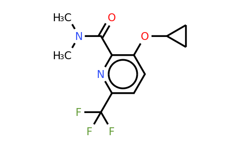 CAS 1243371-08-5 | 3-Cyclopropoxy-N,n-dimethyl-6-(trifluoromethyl)picolinamide