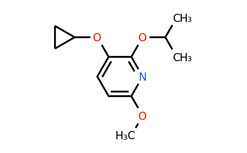CAS 1243371-11-0 | 3-Cyclopropoxy-2-isopropoxy-6-methoxypyridine