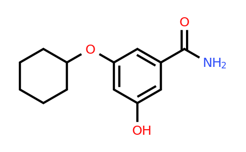 CAS 1243371-13-2 | 3-(Cyclohexyloxy)-5-hydroxybenzamide