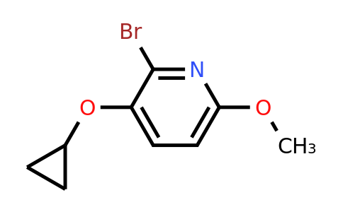 CAS 1243371-26-7 | 2-Bromo-3-cyclopropoxy-6-methoxypyridine