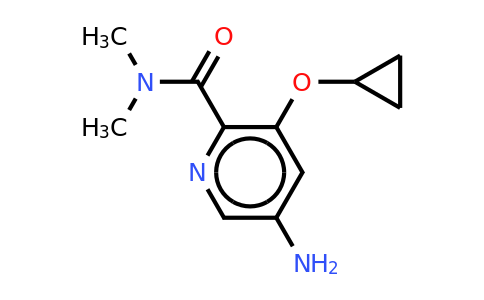 CAS 1243371-27-8 | 5-Amino-3-cyclopropoxy-N,n-dimethylpicolinamide