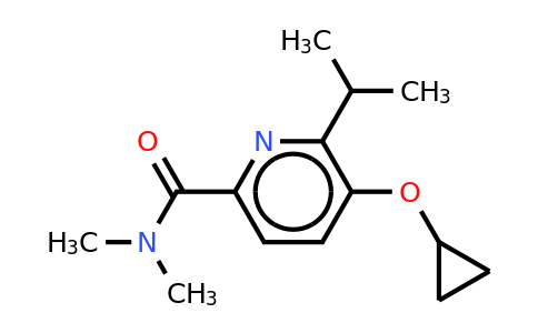 CAS 1243371-29-0 | 5-Cyclopropoxy-6-isopropyl-N,n-dimethylpicolinamide