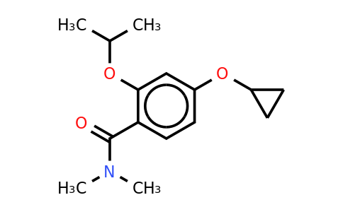 4-Cyclopropoxy-2-isopropoxy-N,n-dimethylbenzamide